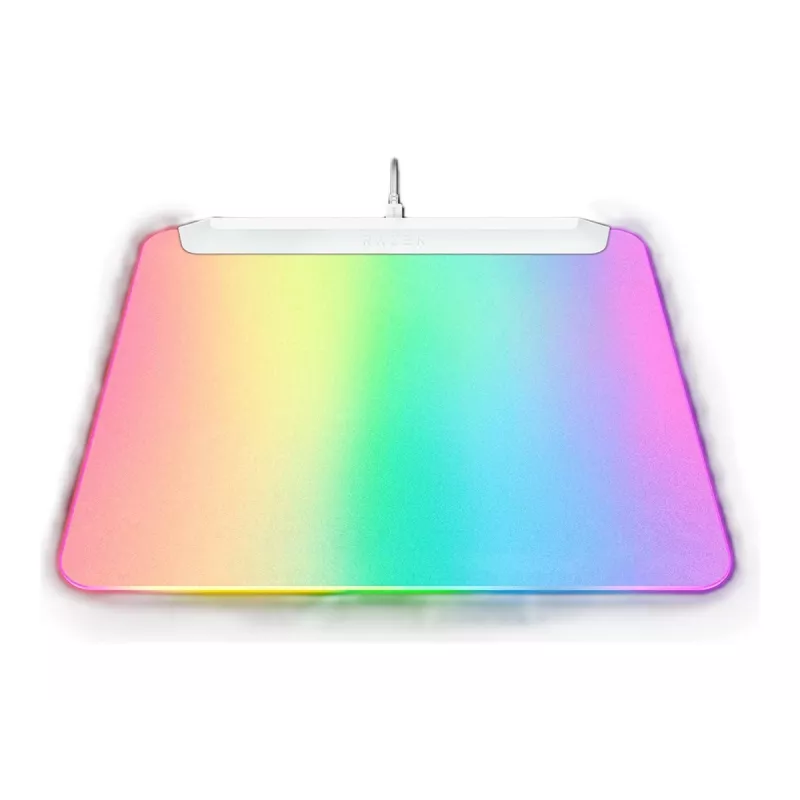 Gaming-Mauspad Razer Firefly V2 Pro White – RGB-Hintergrundbeleuchtung, USB-betrieben, rutschfeste Basis
