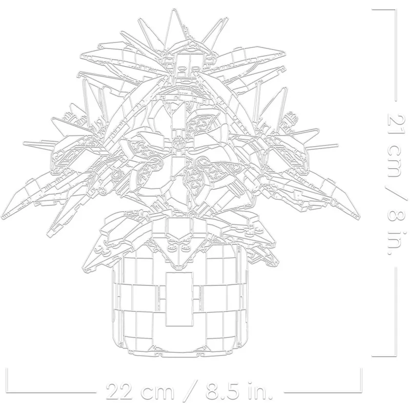 LEGO ICONS 10370 Weihnachtsstern