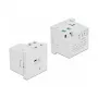 Wandsteckdose DELOCK 81312 USB-C 100–240V 0,5A Weiß, LED-Betriebsanzeige