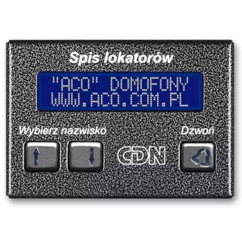 ACO CDN-230E GR Elektronische Mieteinweisung Graphit