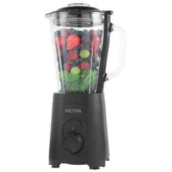 Glas-Mixbehälter Petra PT5531MBLKVDE Schwarz