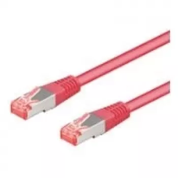 Wentronic 93817 Ethernet Patchkabel Magenta