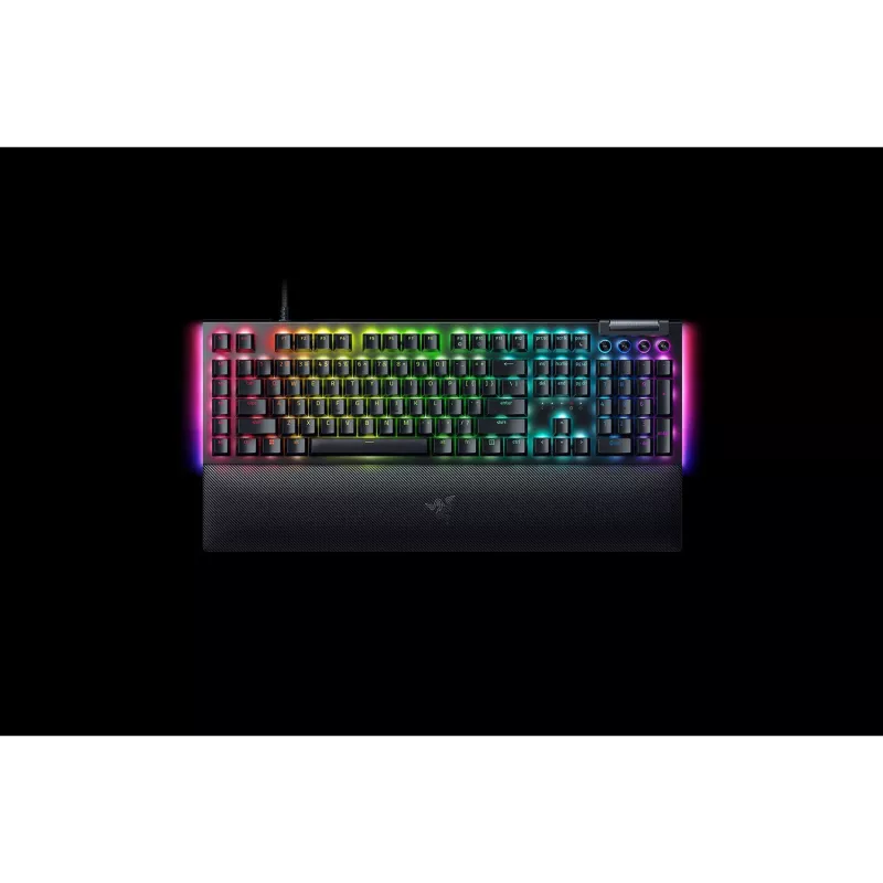 Razer SchwarzWidow V4 - Gelb Switch Linear - Mechanische Gaming-Tastatur