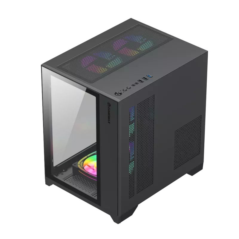 Gamemax | Gehäuse | INFINITY MINI BK | M-ATX