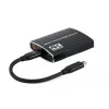 Gembird A-CM-HDMIF2-01 USB-C auf Dual-HDMI-Adapter, 4K 60Hz, schwarz