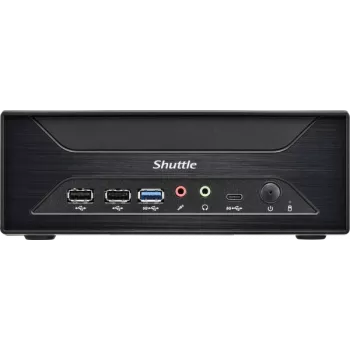 Shuttle PIB-XH81001 XH810XPC schlank Barebone, LGA 1851, Intel H810, 2xHDMI, 1x DP, 1x VGA, 2x COM