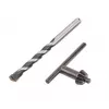 Graphite 58G725 Bohrmaschine 3000 RPM mit Schlüssel Grau