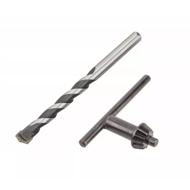 Graphite 58G725 Bohrmaschine 3000 RPM mit Schlüssel Grau