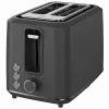 Elektrischer Toaster AENO ATS0001G — 2-Schlitz, 220–240 V 50–60 Hz, 920–1080 W, 3 Modi, 7 Bräunungsstufen, Grau