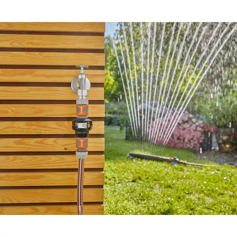 Wasserschlauch-Anschlussstück Gardena 18350-20 Schwarz Grau Orange 1 Stk.