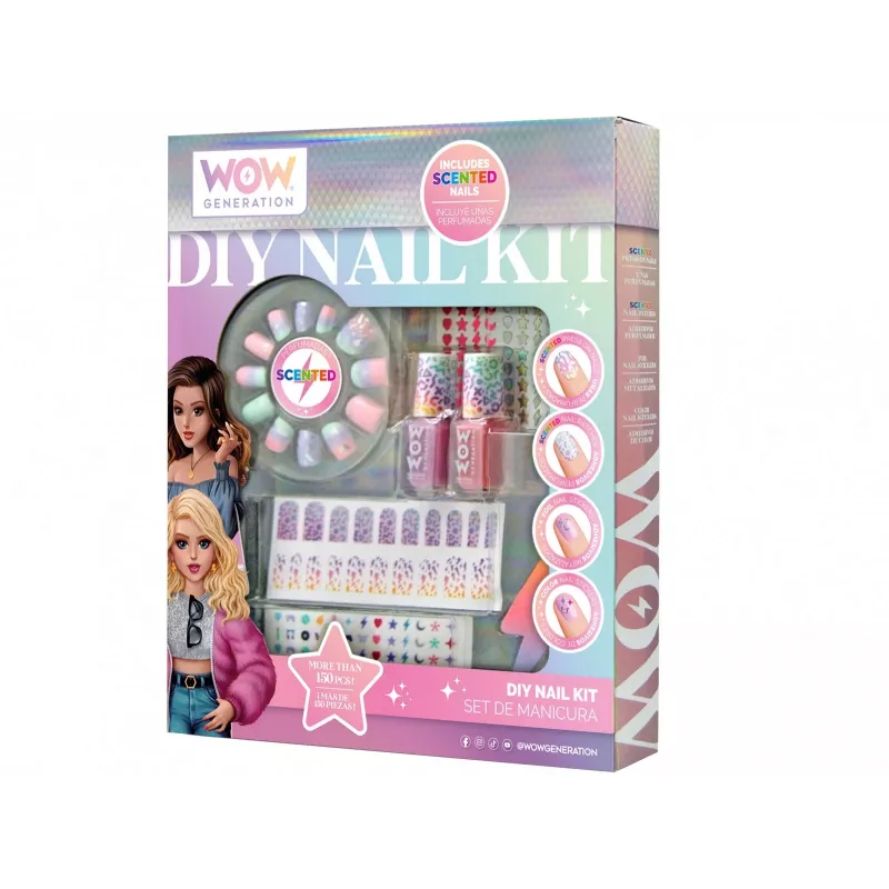 Kindermaniküreset Euroswan WOW00017 - duftendes Nagelpflege-Kit