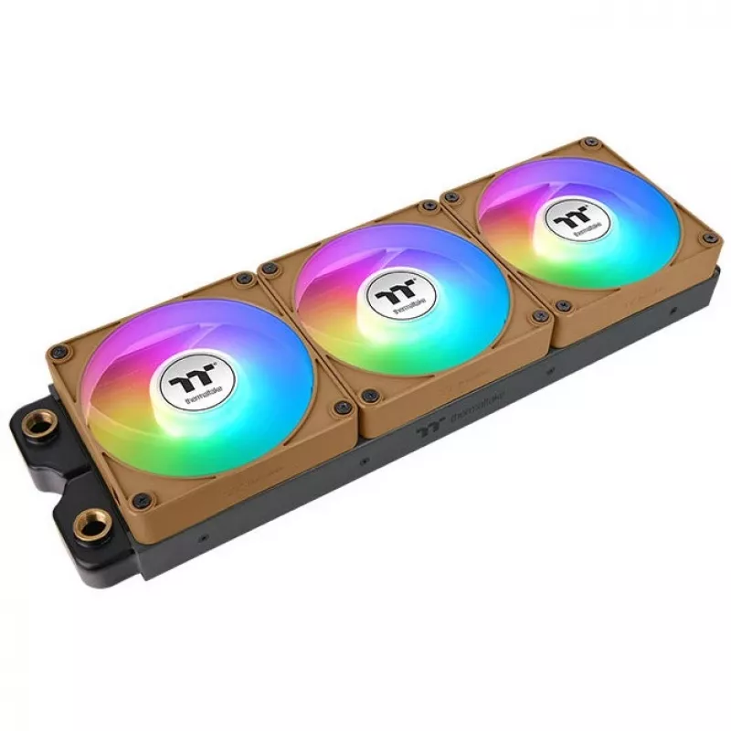 Thermaltake CT140 EX Reverse ARGB 140mm Gehäuselüfter 3er-Pack Gravel Sand