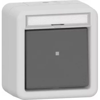 GIRA Wippschalter 311630 Kontrollschalter BSF WG AP gr (311630)