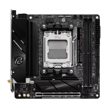 Mini-ITX-Mainboard ASRock B650I Lightning WiFi — AMD B650, Sockel AM5, DDR5, 2 DIMM (max. 96 GB), Wi‑Fi 6E, 2,5Gb LAN