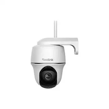 IP-Sicherheitskuppelkamera Reolink B430 + Solar, 5 MP, kabellos, Batterie- und Solarstrom, Wandmontage, innen/außen, weiß
