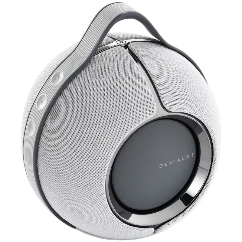 Devialet Mania Hellgrau mit Dock