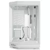 PC-Gehäuse HYTE Y70 Midi Tower Weiß – unterstützt EATX, GPU bis zu 42,2 cm, CPU-Kühlerhöhe 18 cm