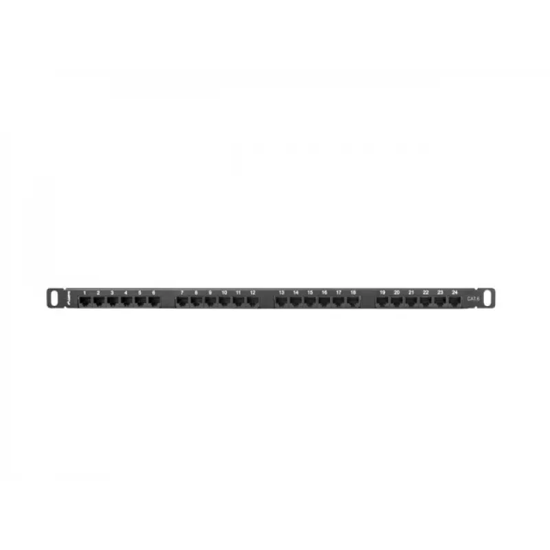 Lanberg PPU6-0024-B Patchpanel 0,5HE