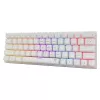 Mechanische Tastatur White Shark Wakizashi-2 US Red Switch, Tenkeyless/US-Layout, Weiß