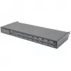 KVM-Konsole Digitus 19 Zoll HD LCD 16-Port VGA deutsche Tastatur