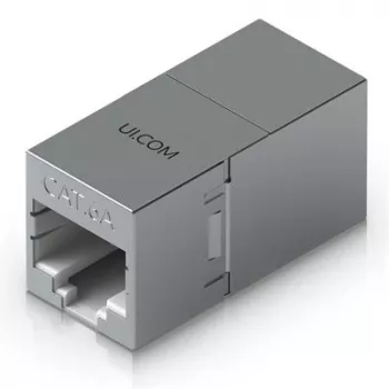 Inline-RJ45-Koppler UBIQUITI UACC-RJ45-COUPLER-C6A Kompakt – RJ45-Cat6A-Inline-Kupplung