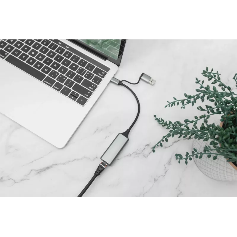 USB Typ-C Gigabit Ethernet Adapter Digitus DN-3028