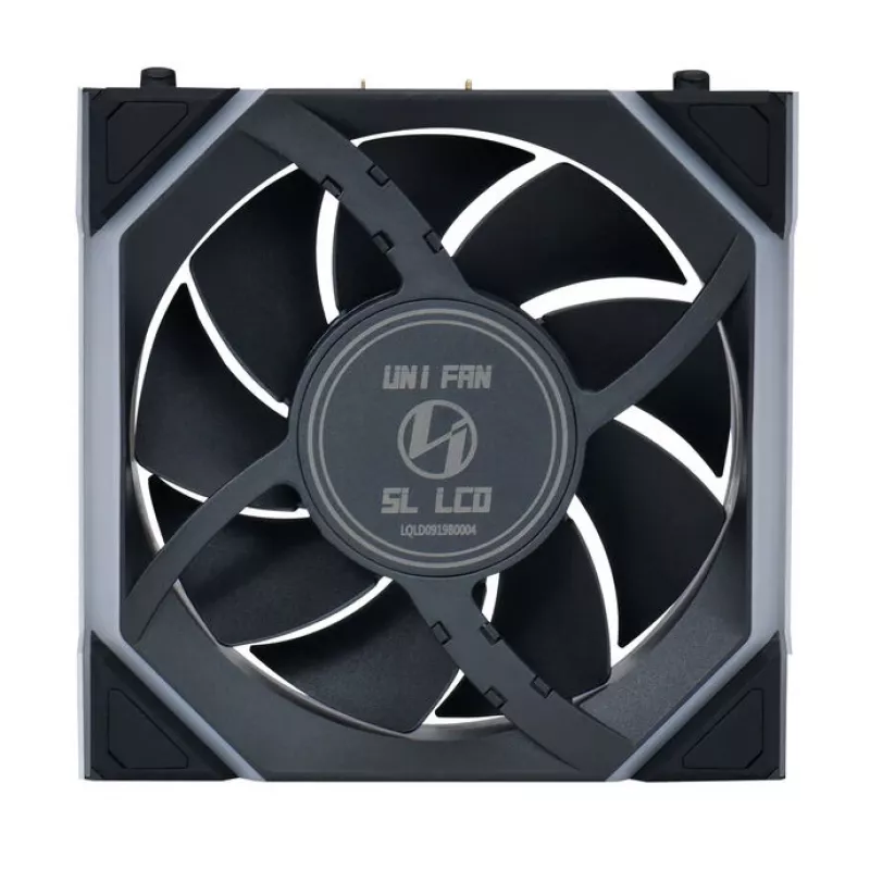 Lian Li UNI FAN SL Wireless LCD 120 Schwarz 3 Stück