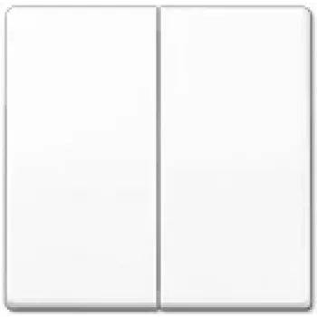 JUNG Wippe aws für Schalter/Taster AS 591-5 BF WW - Wippe für Serienschalter 505 U Tast-Serienschalter 505 TU