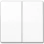 JUNG Wippe aws für Schalter/Taster AS 591-5 BF WW - Wippe für Serienschalter 505 U Tast-Serienschalter 505 TU