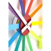 NeXtime Uhr 2995di Colour Guide, Ø 60 cm, Wand, Mehrfarbig