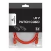 Patchkabel CAT5E UTP 1,5m/ROT PP12-1.5M/R Gembird