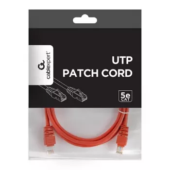 Patchkabel CAT5E UTP 1,5m/ROT PP12-1.5M/R Gembird