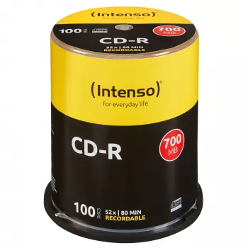 CD-R Intenso 700MB 52x 100 Stück
