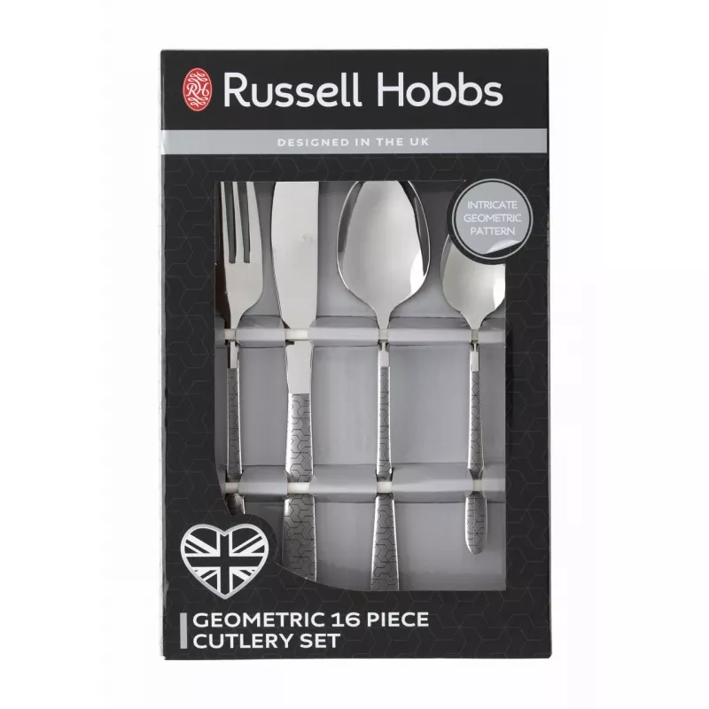 Besteckset Russell Hobbs BW04303EU7 24-tlg. Edelstahl – Gabeln, Messer, Löffel
