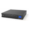 Unterbrechungsfreie Stromversorgung PowerWalker VFI 1000 ICR IoT, Online-Doppelwandler, 1 kVA / 1000 W, 8x C13-Ausgänge, LCD, Rack/Tower 2U, schwarz
