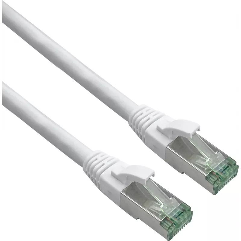 Netzwerkkabel Helos Patchkabel - RJ-45 (M) auf RJ-45 (M) Cat 6 1m Schwarz