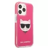 Karl Lagerfeld KLHCP13XTPECPI Iphone 13 Pro Max 6.7 Hartschale Fuchsia/FUSCHIA Choupette Head