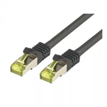 Netzwerkkabel M-Cab CAT7 S-FTP PIMF RJ-45 3m Schwarz