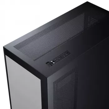 PHANTEKS NV-Series NV5 MK2 ATX-Gehäuse, gehärtetes Glas, DRGB - Satin Schwarz + 3er-Pack M25 Gen2 PWM D-RGB Lüfter Reverse Blade + 1x Normaler Lüfter - 120 mm