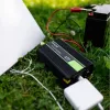 Wechselrichter Grün Cell INV15 3000W DC 12V auf AC 230V, USB-Anschluss, aktive Kühlung, schwarz