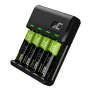 Ladegerät Grün Cell GC VitalCharger mit 4× AA 2000mAh NiMH-Akkus