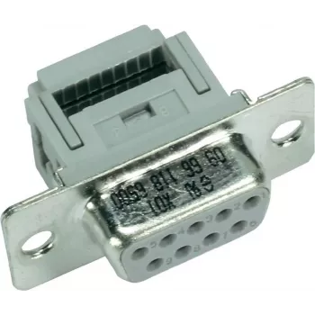 Harting D-SUB-Stecker 180° Polzahl: 37 IDC 09 66 428 7700 1 Stück (09 66 428 7700)