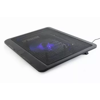Laptop-Ständer Gembird NBS-1F15-04 für Laptops bis 15 Zoll, schwarz, ABS, 330×250×25 mm