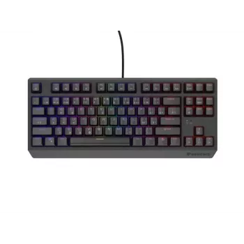 Gaming-Tastatur Genesis THOR 230 TKL RGB mit Outemu Red Switches, kabelgebunden USB, Tenkeyless