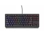Gaming-Tastatur Genesis THOR 230 TKL RGB mit Outemu Red Switches, kabelgebunden USB, Tenkeyless