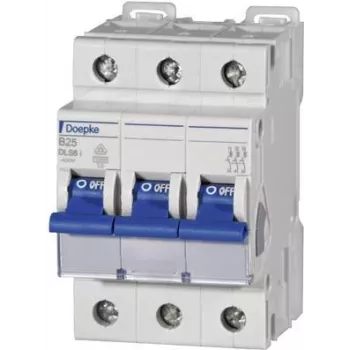 Doepke DLS 6i B16-3 Leitungsschutzschalter Miniatur-Leitungsschutzschalter B-Typ (09916113)