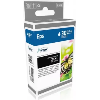 AS15268 ASTAR EPSON XP600 PHB 400 Seiten 8,7 ml Tinte fotoschwarz (AS15268)