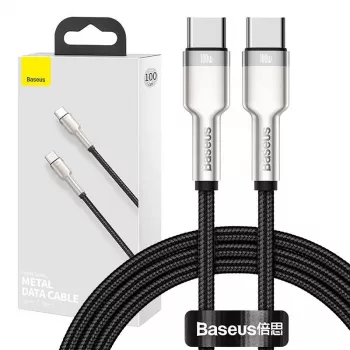 USB-C-auf-USB-C-Kabel Baseus CATJK-C01, USB 3.2 Gen 1, 1 m, Schwarz