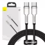 USB-C-auf-USB-C-Kabel Baseus CATJK-C01, USB 3.2 Gen 1, 1 m, Schwarz