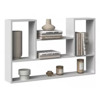 BILBAO 4P hanging rack 100x16x60 cm, Weiß